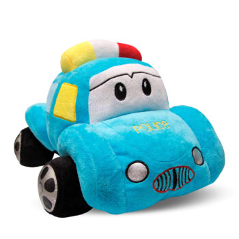 Aluguel de Carrinho Decorativo Polícia Animado Azul