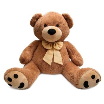 Aluguel de Urso Decorativo Charles Caramelo em Pelúcia