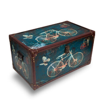 Aluguel de Baú Decorativo Bike M Verde