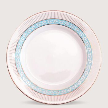 Aluguel de Prato de Mesa Tiffany com Filete Ouro