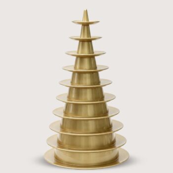 Aluguel de Torre para Macarons Dourada 10 Andares
