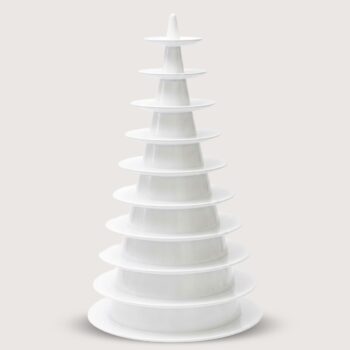 Aluguel de Torre para Macarons Branca 10 Andares