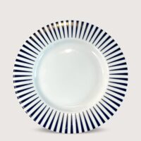 Aluguel de Prato de Mesa Sol Azul Marinho Schmidt