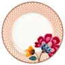 Aluguel de Prato de Sobremesa Branco Floral Pip Studio