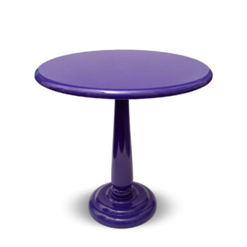 Aluguel de Prato com Pé em Laca Roxo M