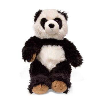 Aluguel de Urso Panda Decorativo em Pelúcia Sentado