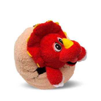 Aluguel de Dinossauro Decorativo em Pelúcia Vermelho