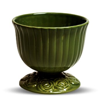 Aluguel de Cachepot com Pé Celadon M 18x16cm
