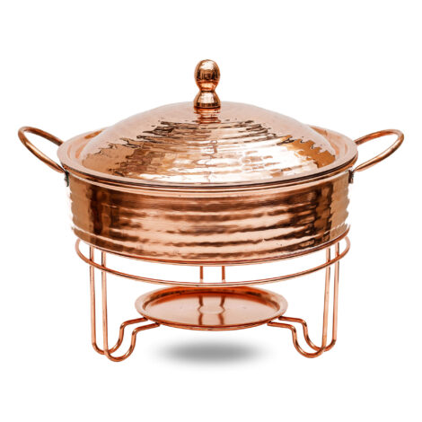 Aluguel de Rechaud Cobre com Espiriteira 40cm