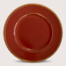 Aluguel de Sousplat Marsala Filete Dourado 33cm