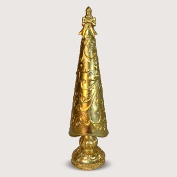 Aluguel de Árvore de Natal Dourada com Strass