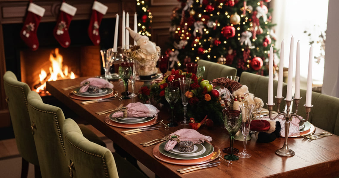 Aluguel De Mesa Posta De Natal