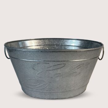 Aluguel de Tina Oval Galvanizada