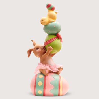 Aluguel de Coelhinha Glória Equilibrista de Ovos