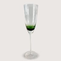 Aluguel de Taça de Champanhe Fundo Verde