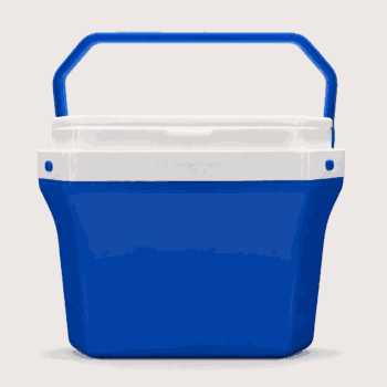 Aluguel Caixa Térmica Plástica Azul 40L