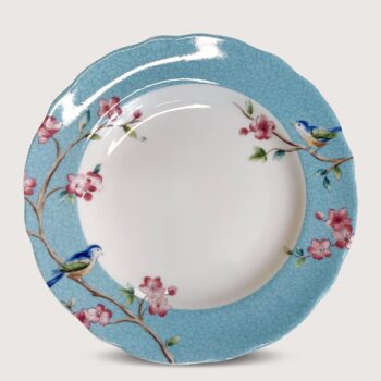 Aluguel de Prato de Mesa Floral Passarinho