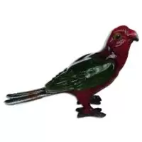 Aluguel de Pássaro Decorativo Vermelho 15cm