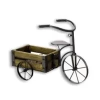 Aluguel de Bicicleta Decorativa de Madeira 52cm