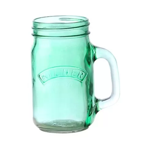 Aluguel de Caneca Kilner Vidro Verde 500ml