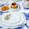 Aluguel de Prato de Sobremesa Royal White Pip Studio