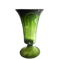 Aluguel de Vaso de Vidro Verde 39x26cm