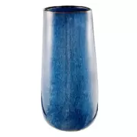 Aluguel de Vaso de Cerâmica Azul 30x10cm