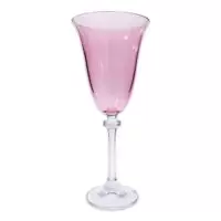 Aluguel de Taça de Vinho Rosa Titanium Alexandra 350ml